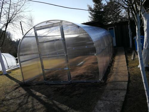 skleník LANITPLAST TIBERUS 3x4 m PC 4 mm