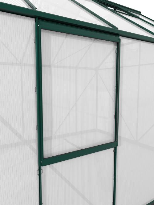 stěnové ventilační okno zelené VITAVIA typ V (40000604) PC 6 mm
