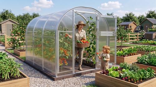 skleník VITAVIA BOHEMY 6000 PC 6 mm