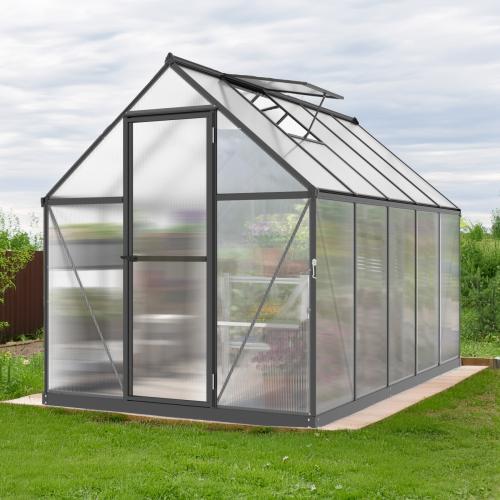 skleník LANITPLAST SARANA 6x10 PC 4 mm černý