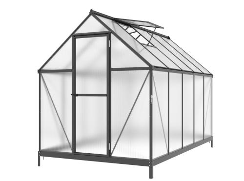skleník LANITPLAST SARANA 6x10 PC 4 mm černý