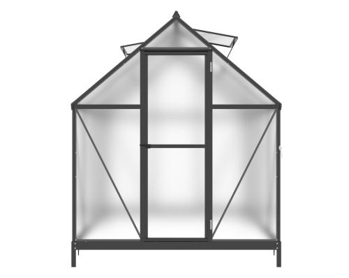 skleník LANITPLAST SARANA 6x8 PC 4 mm černý