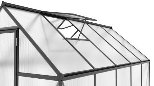 skleník LANITPLAST SARANA 6x12 PC 4 mm černý