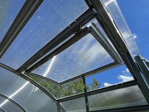 skleník LANITPLAST KYKLOP2 3x6 m PC 8 mm černý