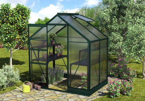 skleník VITAVIA APOLLO 2500 PC 4 mm zelený
