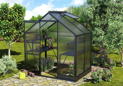 skleník VITAVIA APOLLO 2500 PC 6 mm černý
