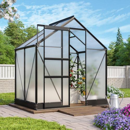 skleník VITAVIA APOLLO 2500 PC 6 mm černý
