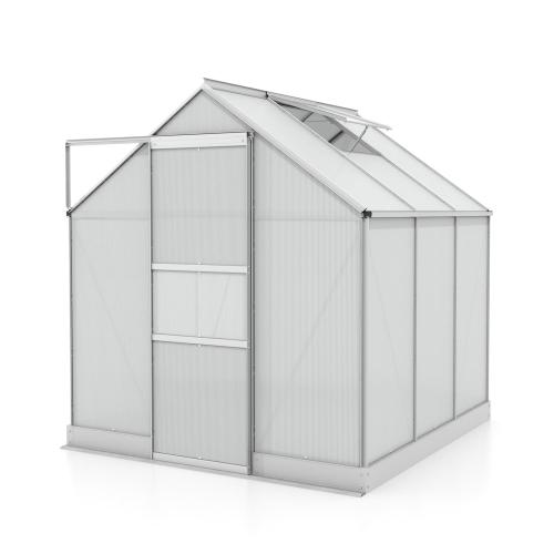 skleník VITAVIA APOLLO 3800 PC 6 mm stříbrný