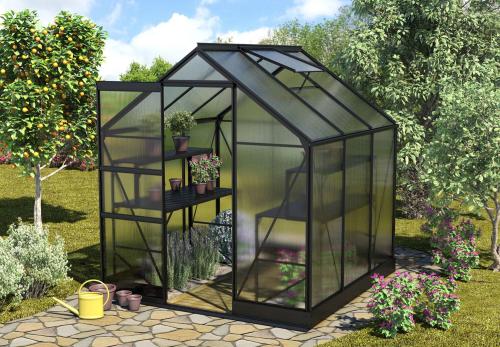 skleník VITAVIA APOLLO 3800 PC 4 mm černý