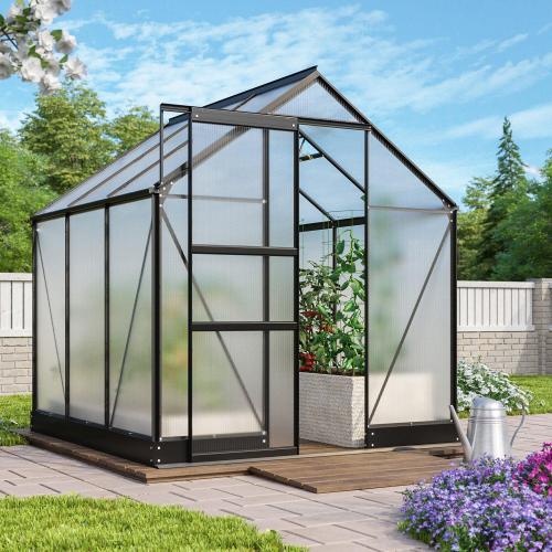 skleník VITAVIA APOLLO 3800 PC 6 mm černý