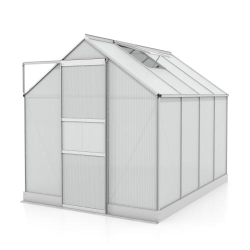 skleník VITAVIA APOLLO 5000 PC 4 mm stříbrný