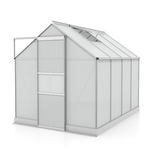 skleník VITAVIA APOLLO 5000 PC 6 mm stříbrný