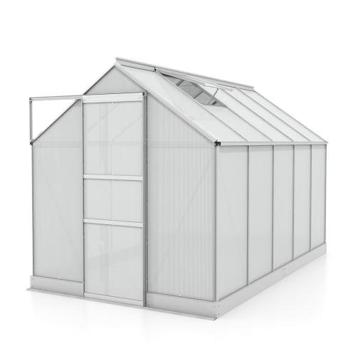 skleník VITAVIA APOLLO 6200 PC 4 mm stříbrný