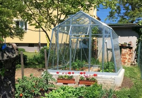 skleník LIMES Hobby H7/3 2,47x3,00 m čiré sklo 4 mm