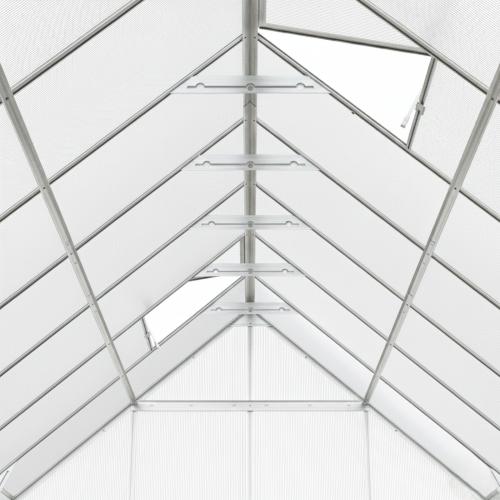 skleník LANITPLAST SARANA 8x14 PC 4 mm stříbrný
