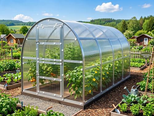 skleník LANITPLAST KYKLOP2 2x4 m PC 6 mm