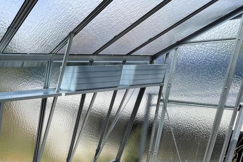 plechová police LIMES - délka 1,5 m (pro modely H6 a V6)