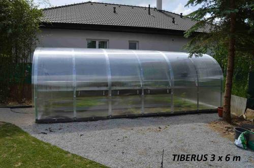 skleník LANITPLAST TIBERUS SE 3x4 m PC 4 mm