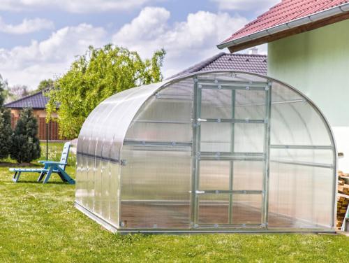 Zahradní skleník z polykarbonátu Gardentec Classic 4 mm 2 x 3 m