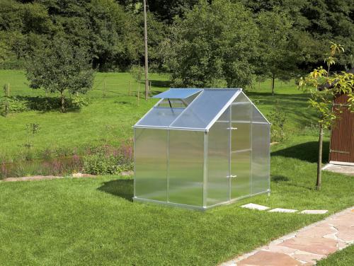 Zahradní skleník z polykarbonátu Gardentec F 1,54 x 2,27 m