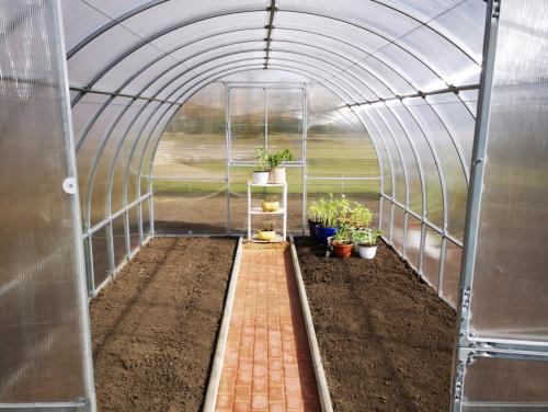 Zahradní skleník z polykarbonátu Gardentec Classic T 4 mm 4 x 3 m