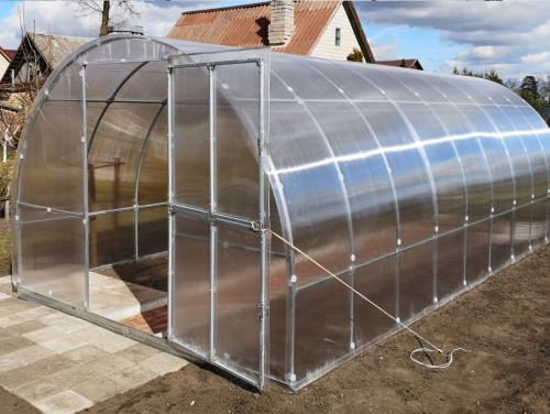 Zahradní skleník z polykarbonátu Gardentec Classic T PROFI 6 mm 2 x 3 m