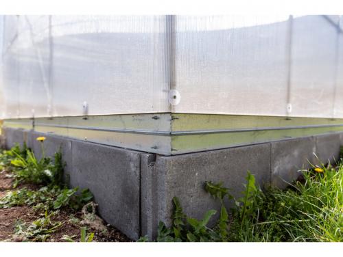 Zahradní skleník z polykarbonátu Gardentec Classic T PROFI 6 mm 4 x 3 m